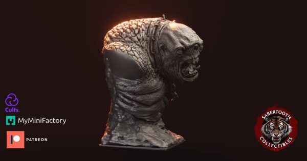 Cave Troll Bust  - x1