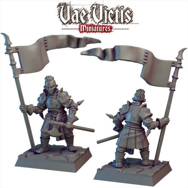 Flag bearer Mercenary  - x1