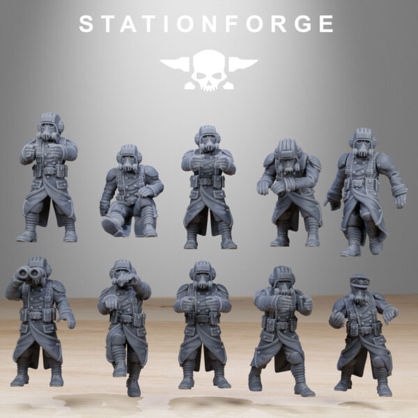 GrimGuard Airship + Crew