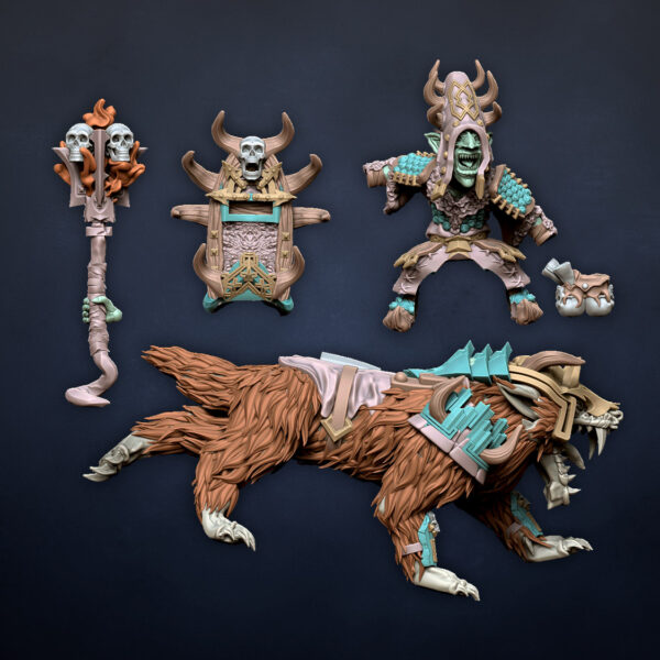 Vassal Conjurer on Wolf - x1