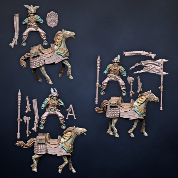 Reiters (Command Group) - x3