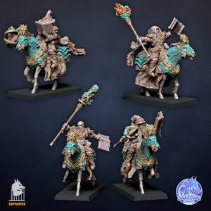 Wizards on Horse - x4
