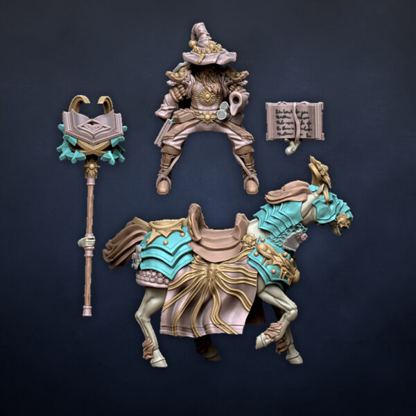 Wizards on Horse - x1