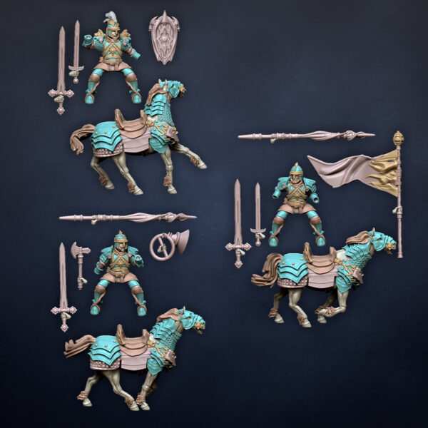 Electoral Cavalry (Command Group) - x3