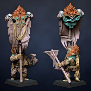 Disciples of Lugar Standard Bearer - x1