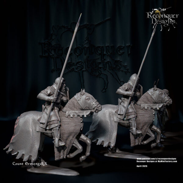 Count Ermengol X Mounted - x1