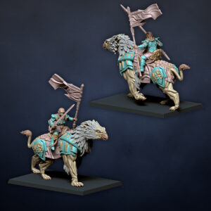 Knights of the Sun Griffon Banner Bearer - x1