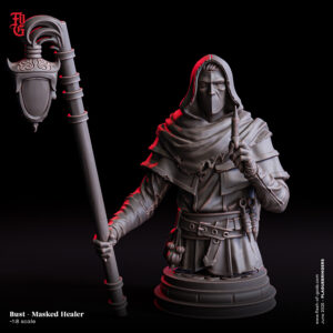 Bust - Dr. Ghest, Masked Healer