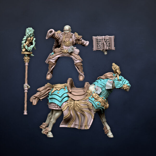 Wizards on Horse - x4