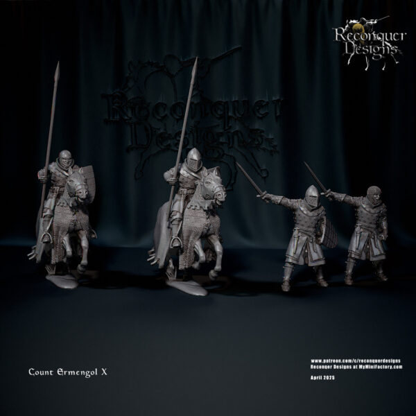 Count Ermengol X on Foot - x1