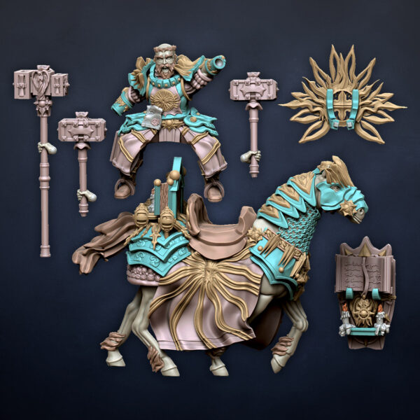Prelate on Horse - x1