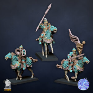 Electoral Cavalry (Command Group) - x3