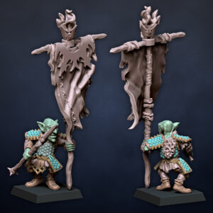 Vassal Levies Banner Bearer - x1