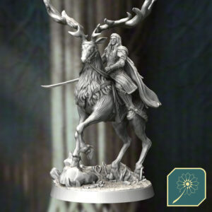 elvenking-on-elk Elven King of Dark Wood Realm
