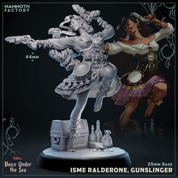 Isme Ralderone, Gunslinger Captain