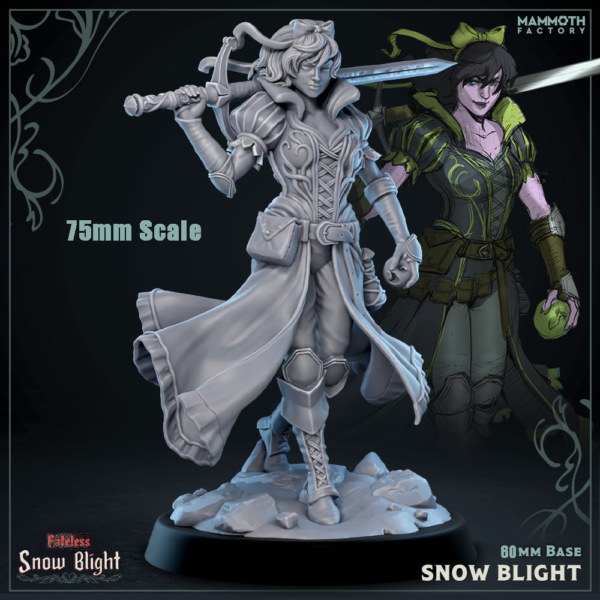 Snow Blight - 75mm Display Scale