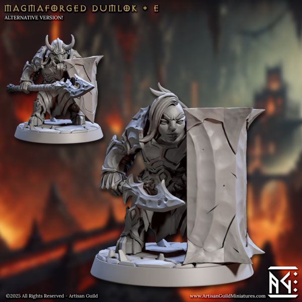 Magmaforged Dumlok - E - x1