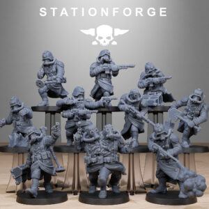 GrimGuard Radioactive Mutants - x5