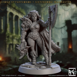 763d3465aff5c7fd4f9fd59da901dcad.png Leona Stygephonos - Sisterhood Warmaster - x1