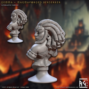 BUST - Gemma, Magmaforged Berserker - x1