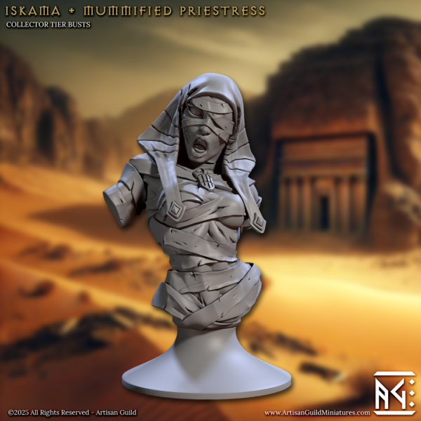 8a98de3814c157a8b6ce8ab6f440368b.png BUST - Iskama - Mummified Priestress - x1