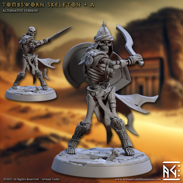 Tombsworn Skeleton - A - x1