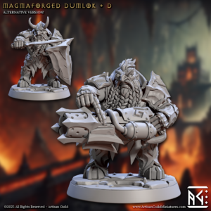 Magmaforged Dumlok - D - x1
