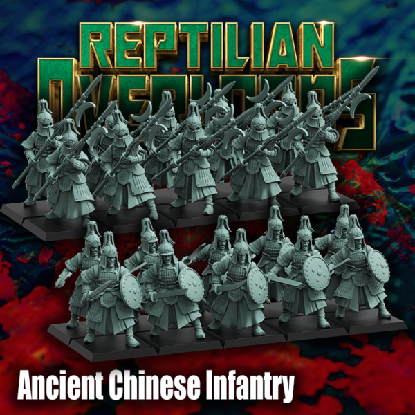Ancient Chinese Infantry - x5