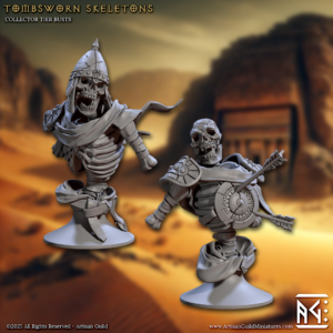 964246ca6a83f7b4ced617f643febb9f.png BUST - Tombsworn Skeletons - x1