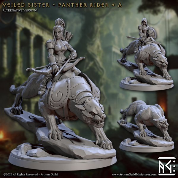 Veiled Sister Panther Rider - A - x1