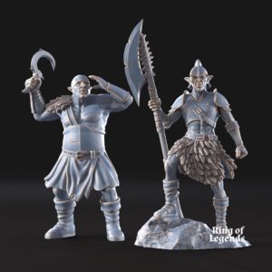 Shall & Krot. Orcs captains - x2
