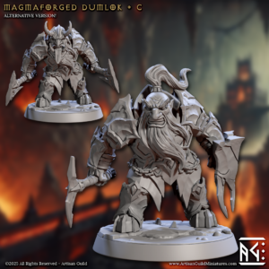 Magmaforged Dumlok - C - x1