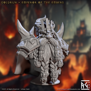 BUST - Goldrun - Emperor of the Embers - x1