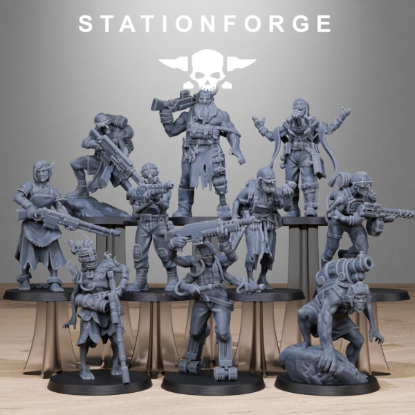 Corrupted Guard Abhumans - x10