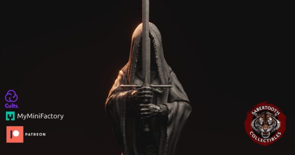 3214bfa07bf2087b83ff38b35523efc7.jpg Nazgul Bust - x1