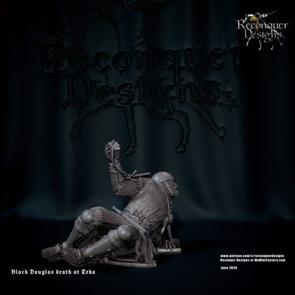James the Black Dougles death at Teba - x1
