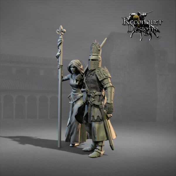 Knight and Damsel in Distress - x2