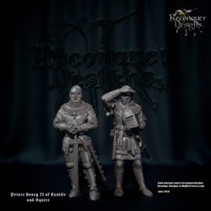 Prince Henry II of Castile and squire - x2