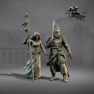 Knight and Damsel in Distress - x2