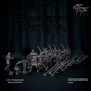 14th century Longbowmen - x1