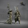 Knight and Damsel in Distress - x2