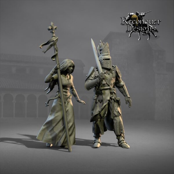 Knight and Damsel in Distress - x2