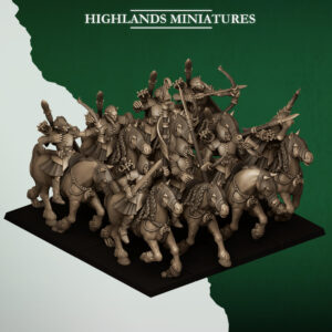 Mounted Feral Archers - x10