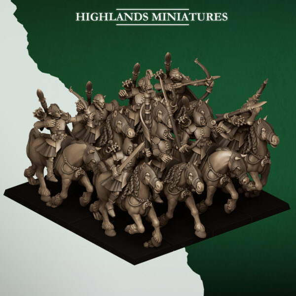 f0bff9bd78ba73040d3754dccef9ca4a.jpg Mounted Feral Archers - x5 CMD