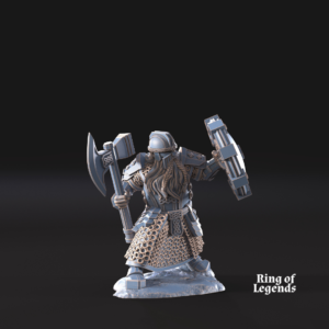 Kalak Dwarves Captain - x1