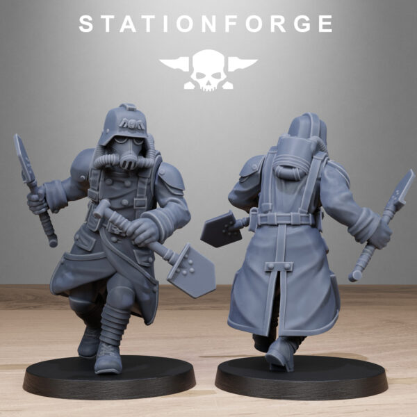GrimGuard Shovel Fighters - x10