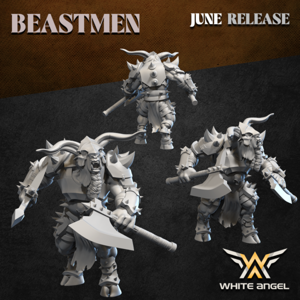 Heavy Beast Warriors - x10 Beastmen