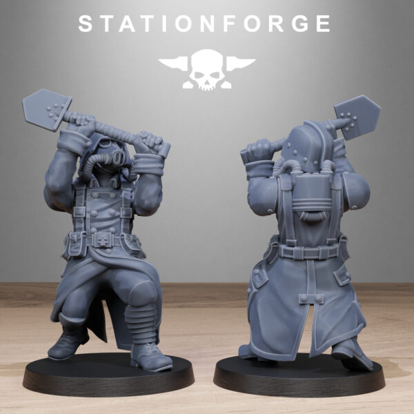 GrimGuard Shovel Fighters - x10