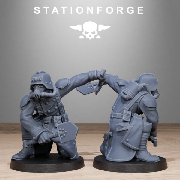GrimGuard Shovel Fighters - x10