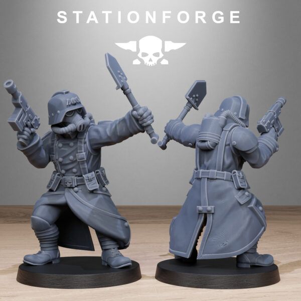 GrimGuard Shovel Fighters - x10